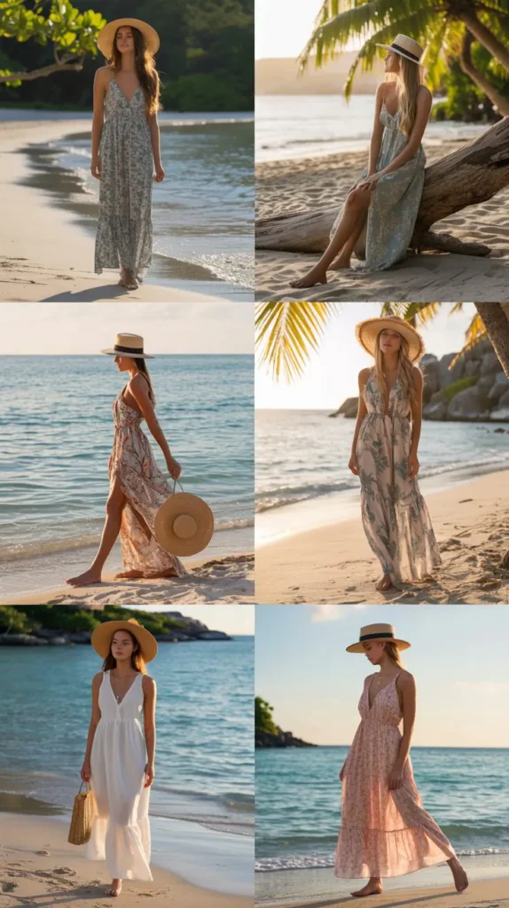 Flowy Maxi Dresses for Tropical Escapes