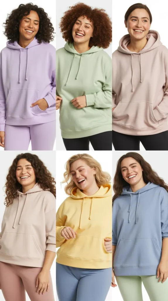 Pastel Hoodie With Leggings