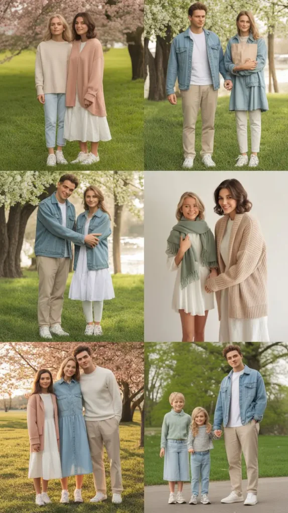  Spring Outfits with Light Layers
