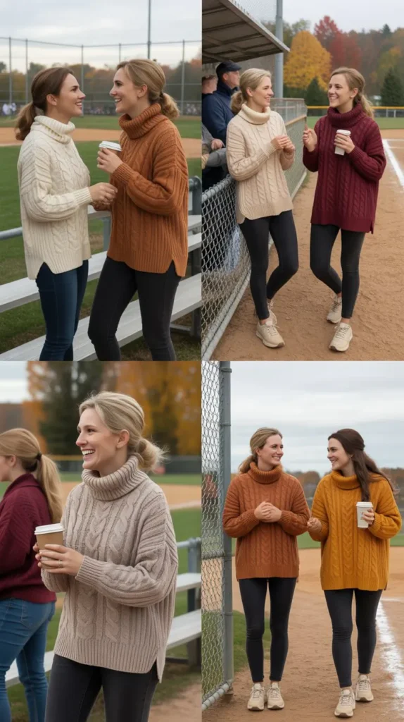 Chunky Knit Sweater and Leggings