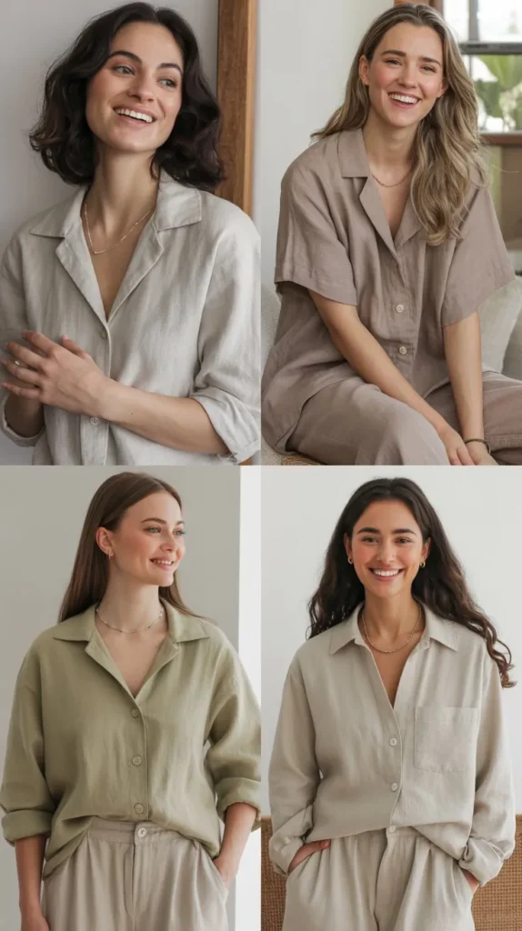 Linen Matching Set