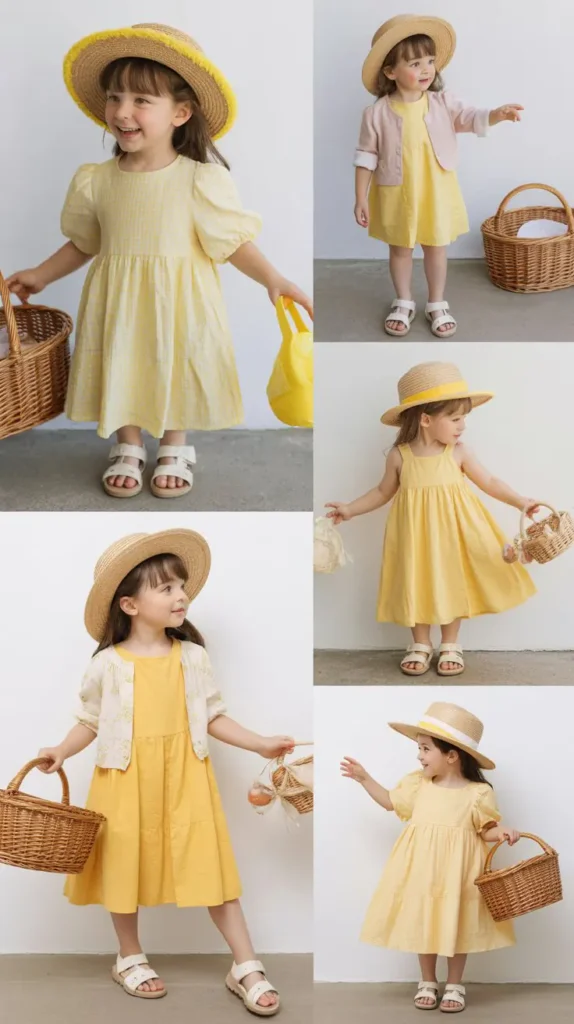 Yellow Easter Picnic Outfit Ideas