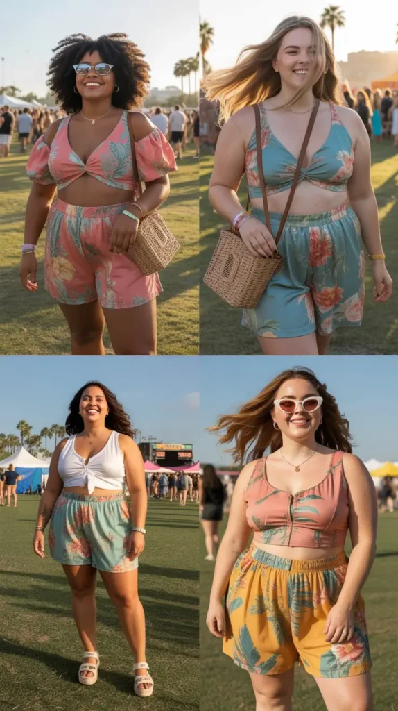 Floral Co-Ord Shorts Set