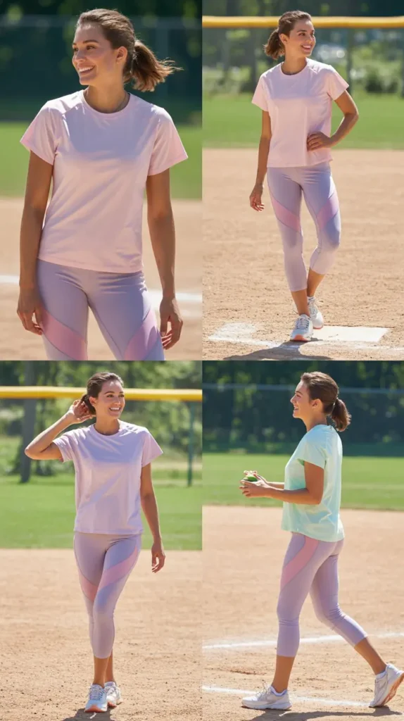 Soft Pastel Activewear Set