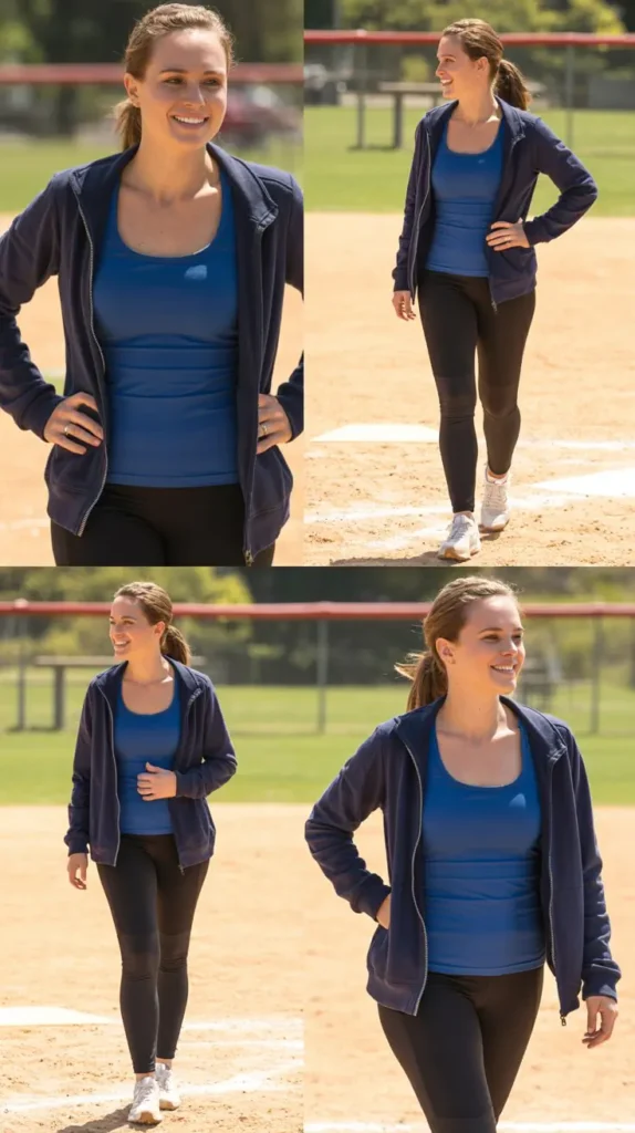 Zip-Up Jacket with Leggings