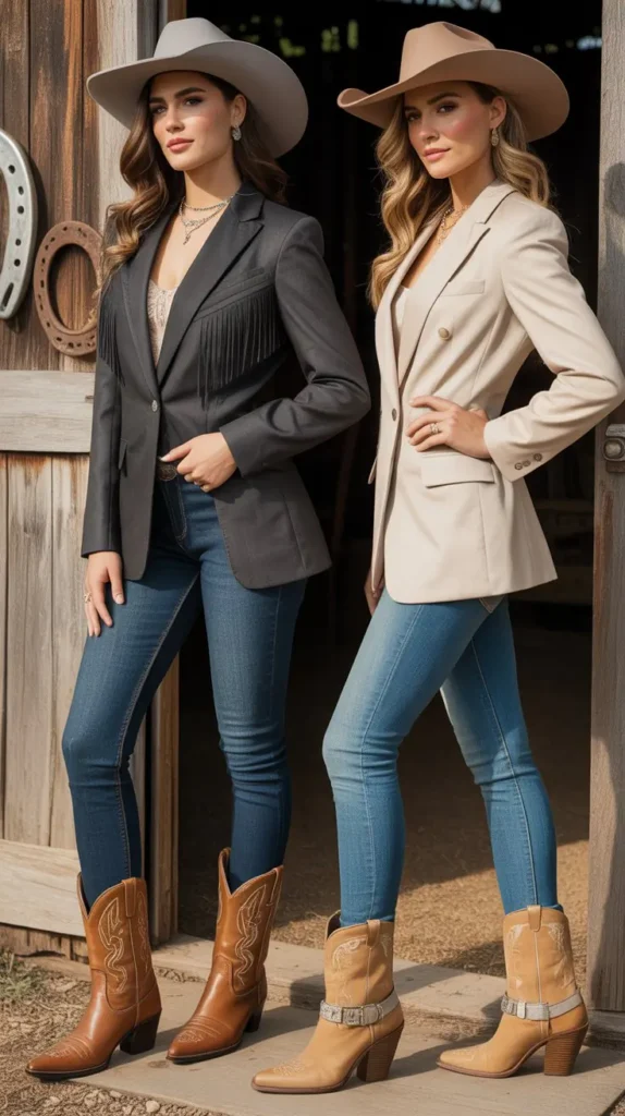Western Blazer Outfit