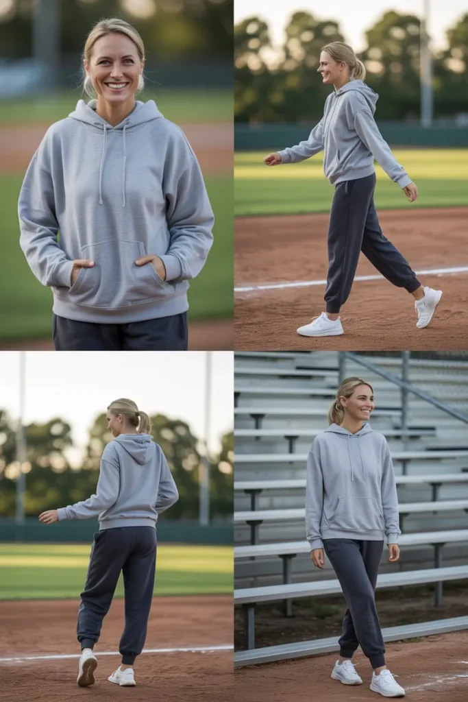 Casual Hoodie with Sweatpants