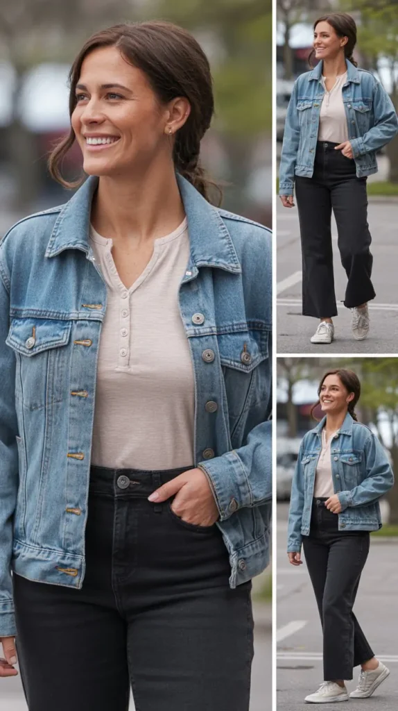 Light Denim Jacket Combo