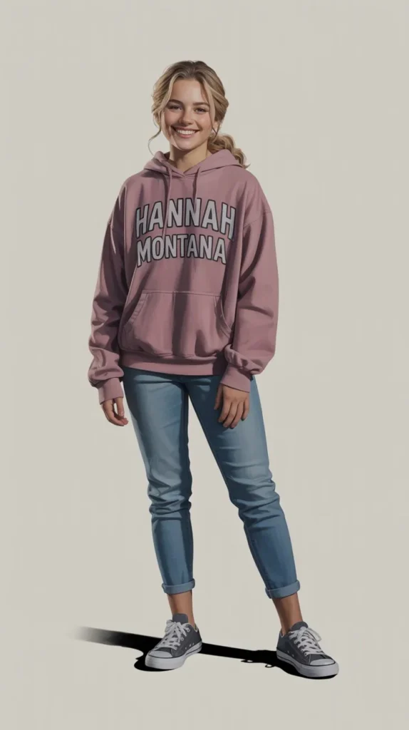  DIY Hannah Montana Hoodie Look