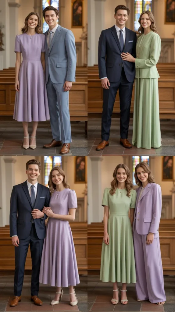 Elegant Church-Ready Family Outfits