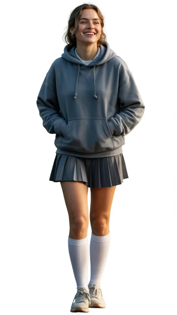 Hoodie with Skirt Combo