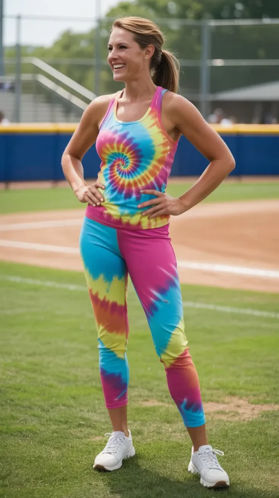 Tie-Dye Activewear Look