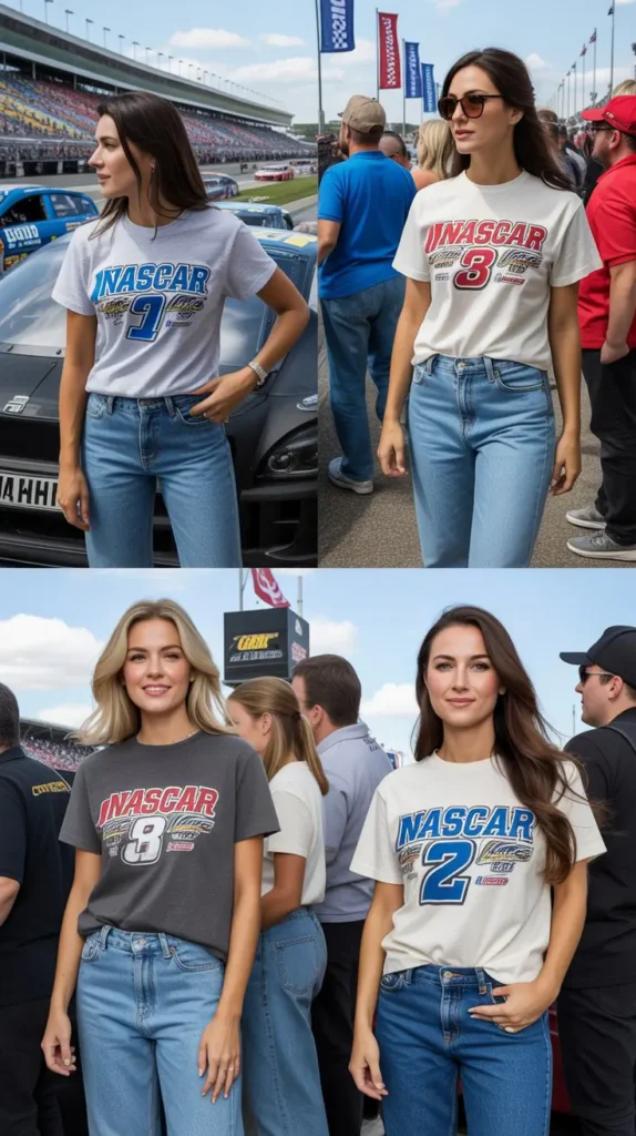  Racing Graphic Tee and Jeans