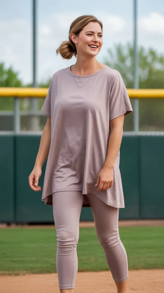 . Sleeved Tunic & Leggings