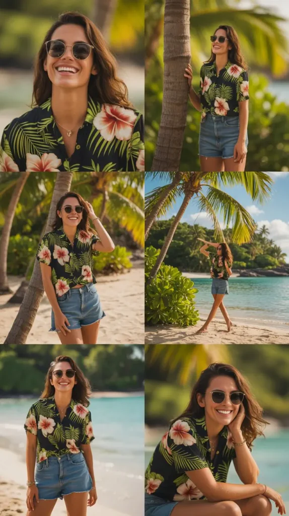 Tropical Hawaiian Shirt Outfit