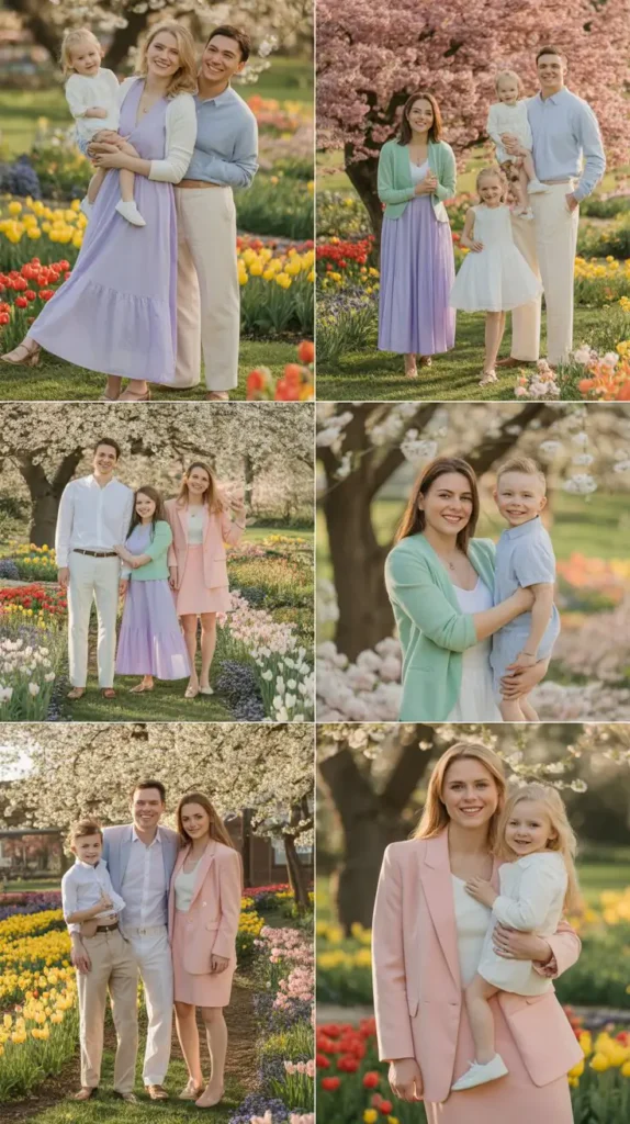 Coordinated Easter Sunday Outfit Ideas