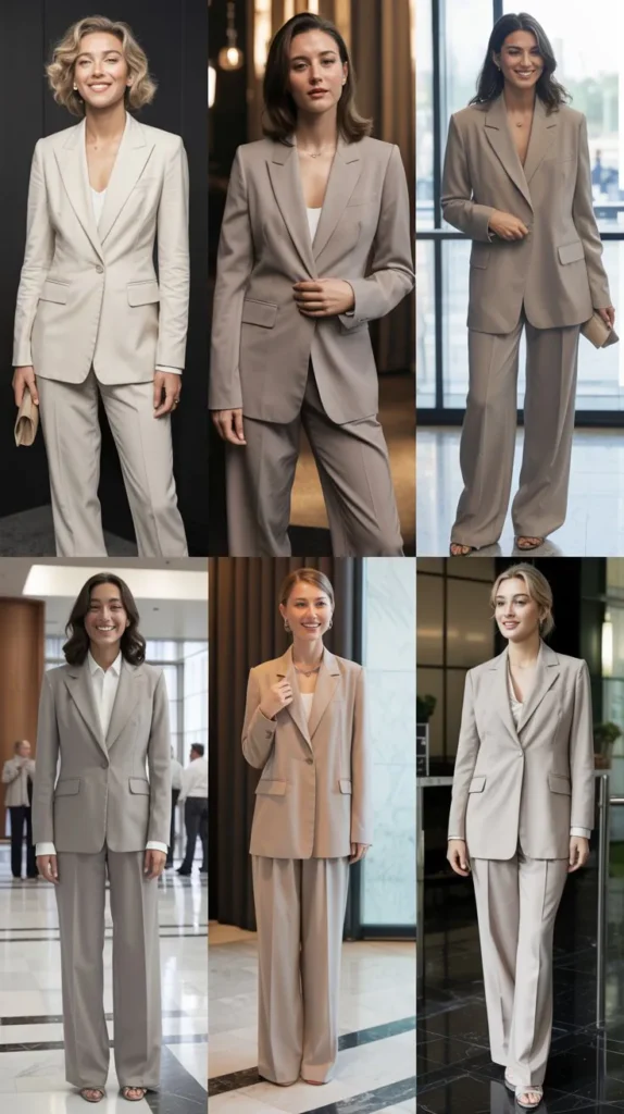 Neutral Suit Set