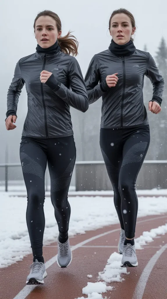  Fleece-Lined Running Set
