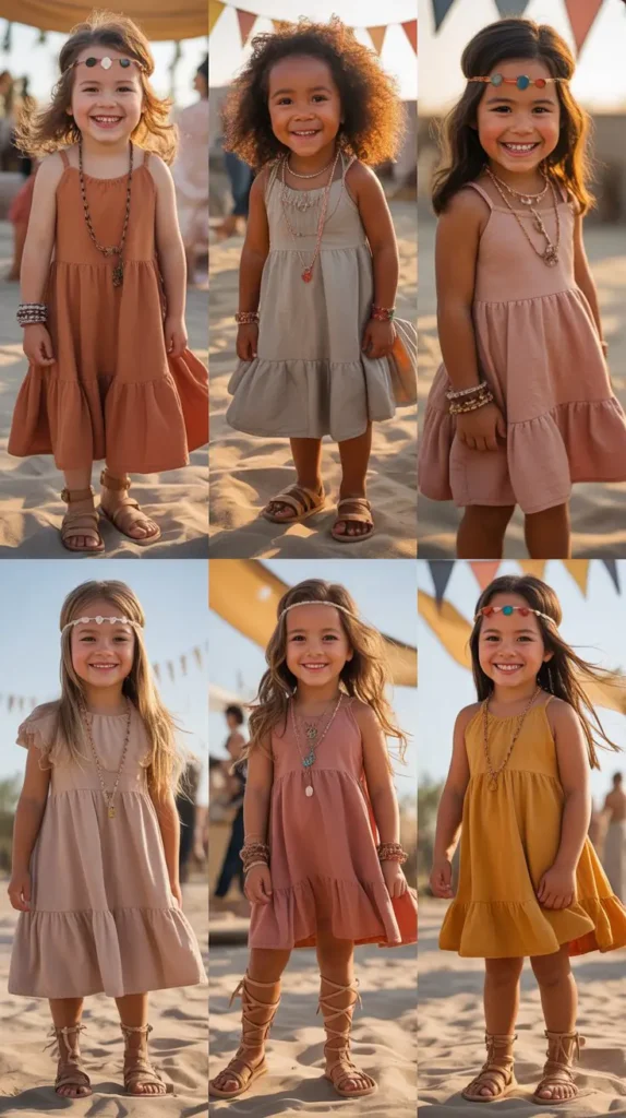 Desert Princess Outfit With Layered Accessories