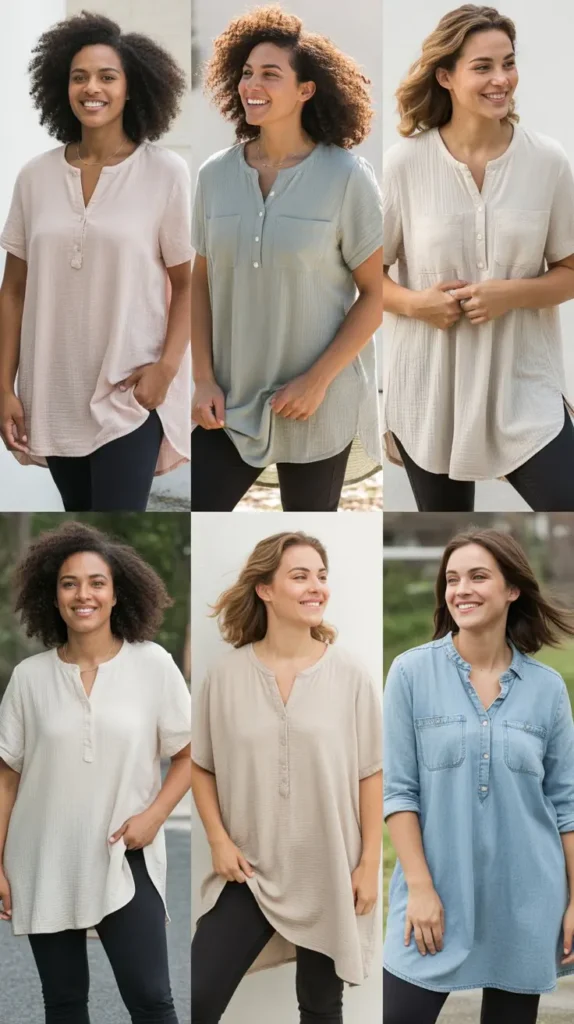 Tunic Top With Leggings