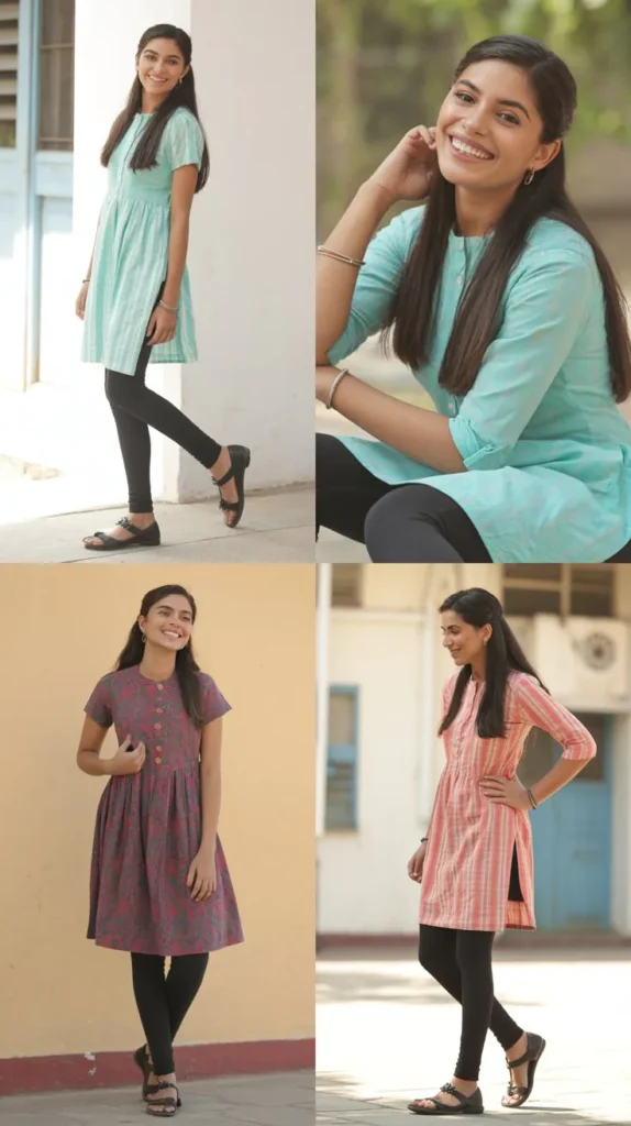  Long Kurti with Leggings