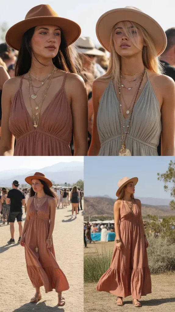 Flowy Boho Maxi Dress