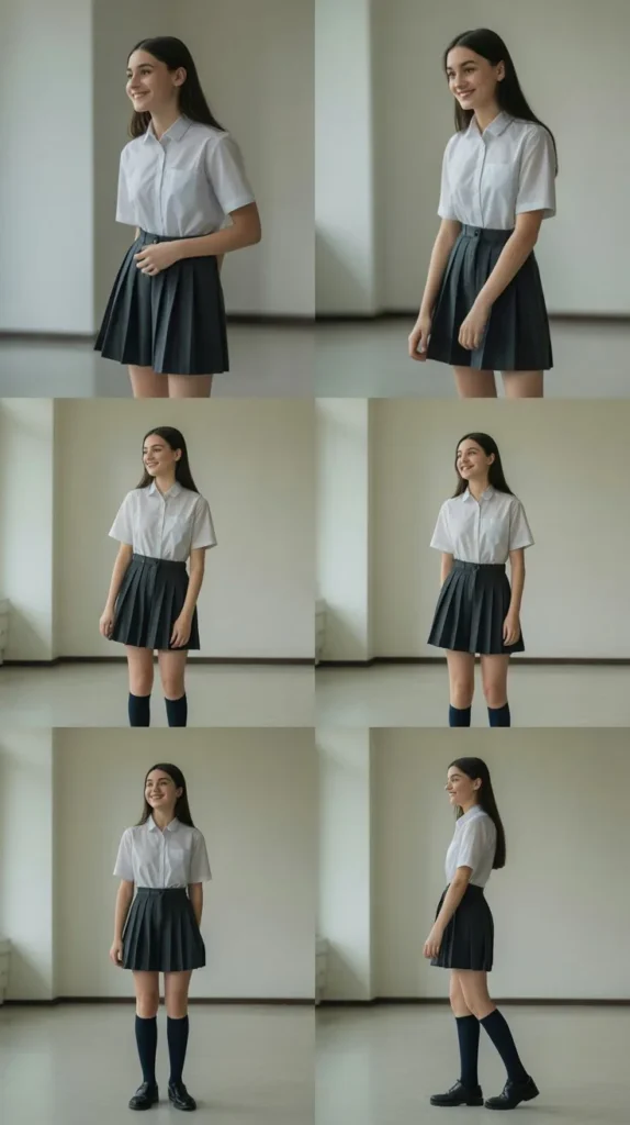 Monochrome Shorts Outfit
