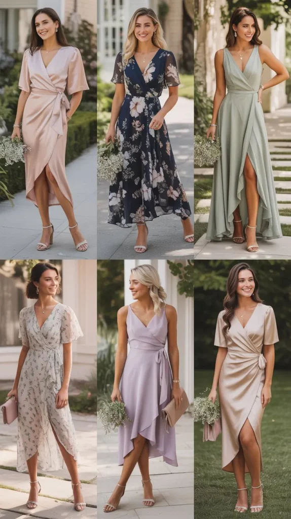 Elegant Wrap Dresses