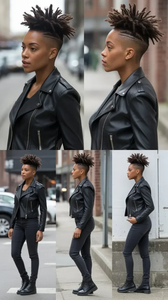 High Top Fade with Undercut