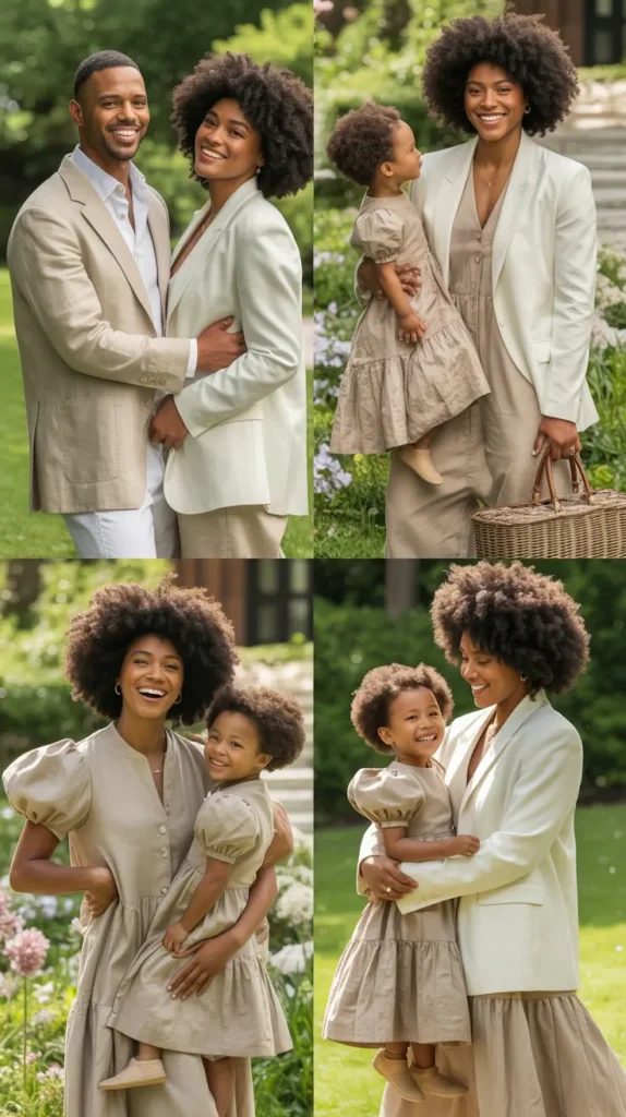 Stylish Neutral Linen Easter Looks