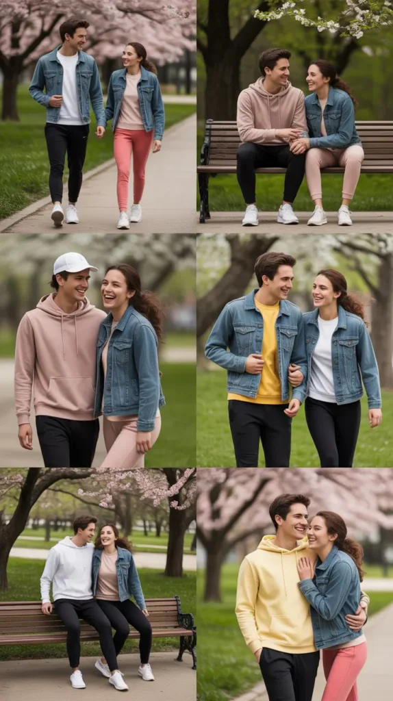 Sporty Spring Couple Outfit Ideas