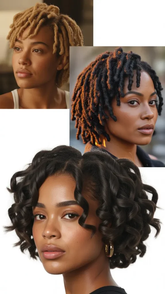 . Faux Short Locs