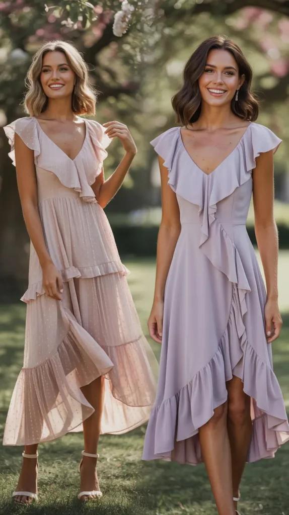Romantic Ruffle Dresses