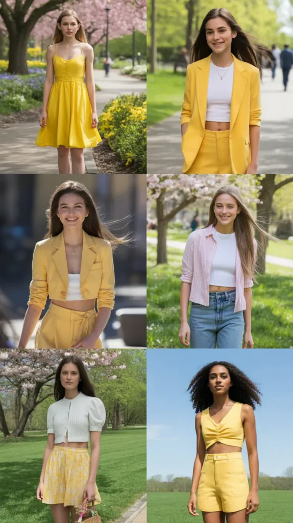 Trendy Yellow Easter Fashion For Teens