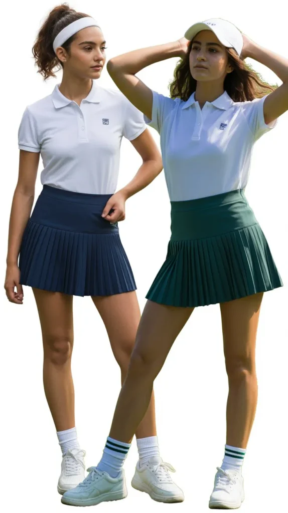  Polo Shirt With Tennis Skirt