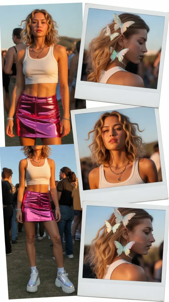 Y2K Inspired Festival Fashion