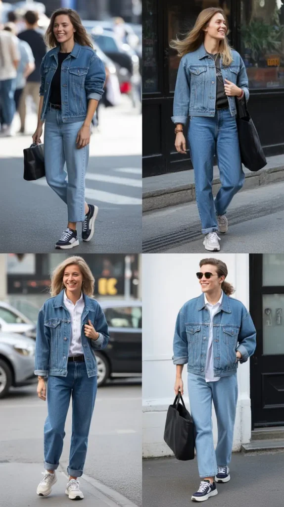 Casual Denim Girl Next Door Look