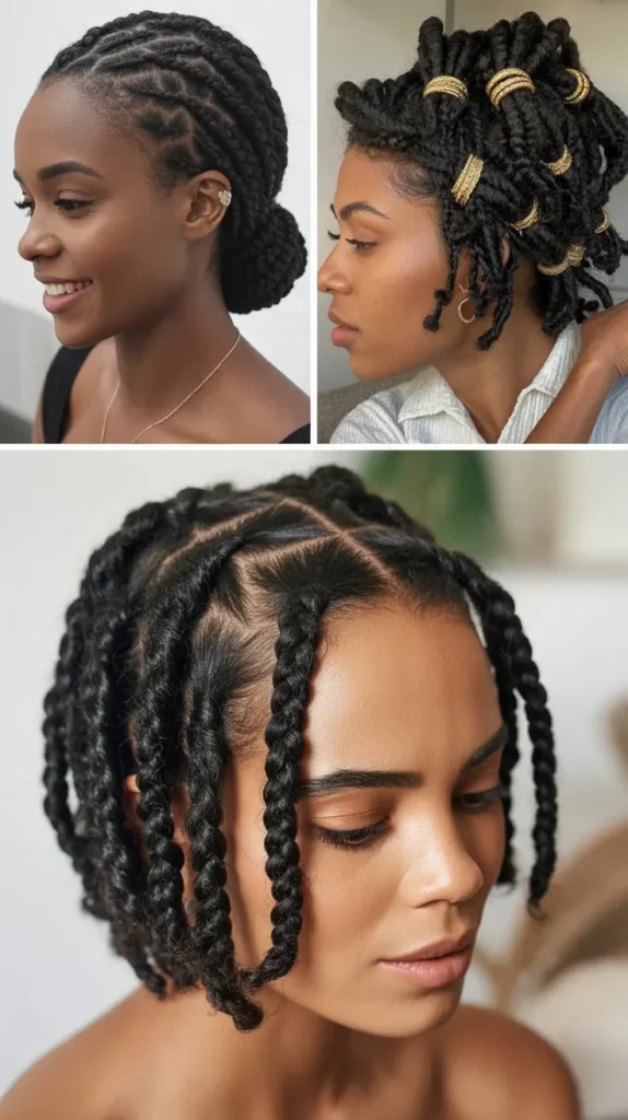  Braided Loc Styles