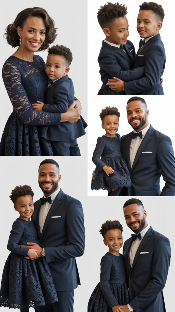 Classy Navy Blue Easter Outfits