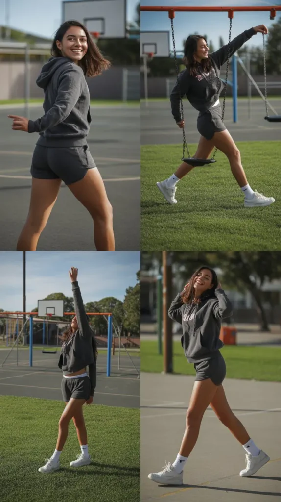Sports Shorts with Hoodie