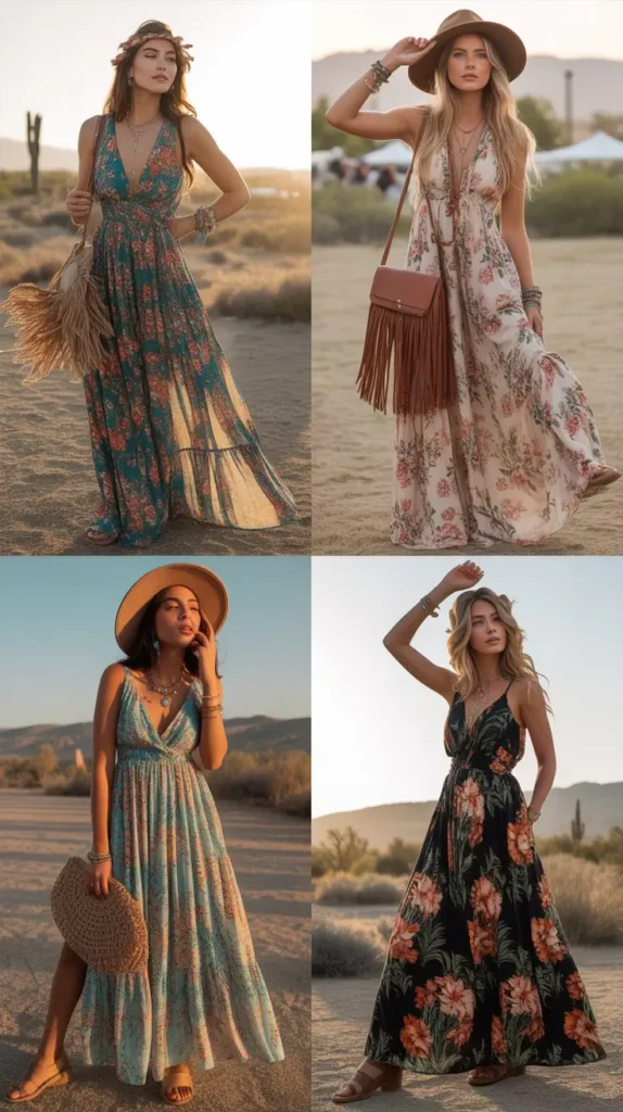 Flowy Maxi Dress Style