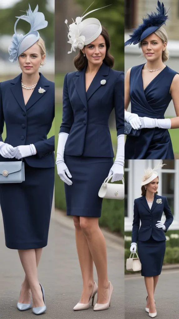 Navy Blue Sophisticated Outfit