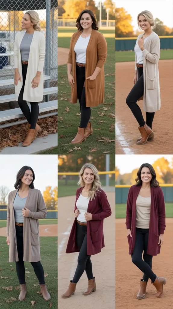 Long Cardigan With Leggings