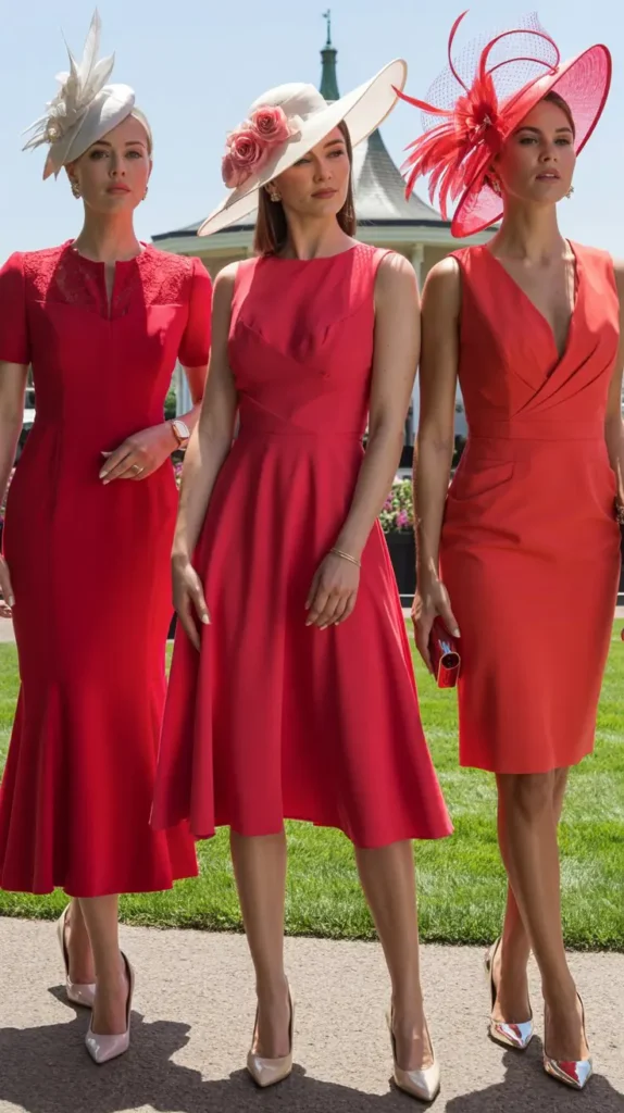Bold Red Statement Dress