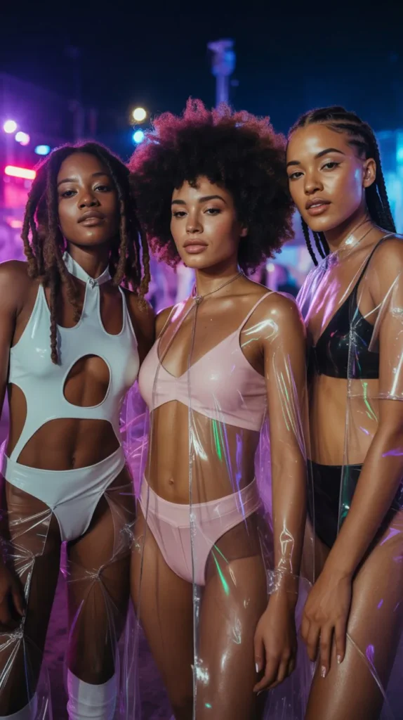 Futuristic Vinyl Look