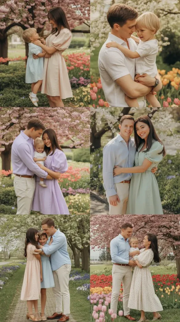 Pastel Color Coordinated Outfits
