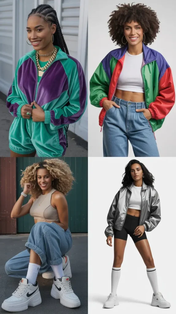 Retro Tracksuit Style
