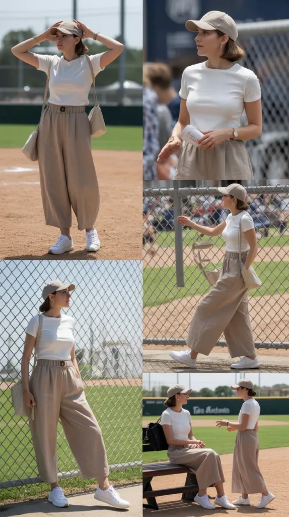  Relaxed Linen Pants and Tee Style