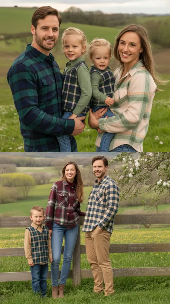 Spring Plaid Outfit Combinations