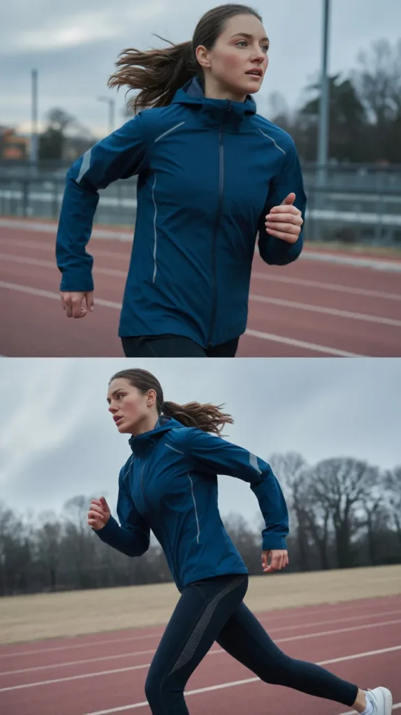  Softshell Jacket With Running Leggings